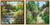 Uppsättning med 2 tavlor "A Giverny le Jardin de Monet" + "Giverny - Le Jardin de Pascale à Grimaud", inramade