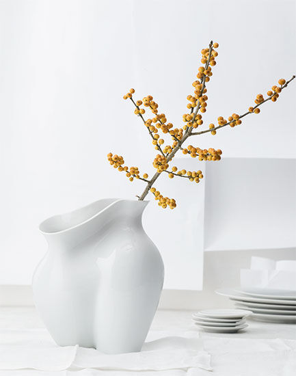 Porcelain vase "La Chute" - Design Cédric Ragot by Rosenthal