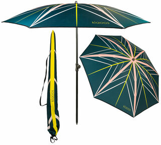 Beach umbrella "Graphic", green version
