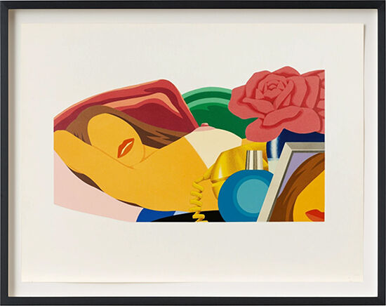 Bild "Naken (litografi)" (1976) von Tom Wesselmann