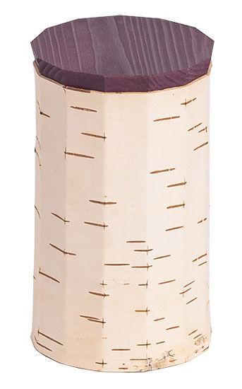 Boîte de rangement "Tuesa Purple", écorce de bouleau/bois von MOYA