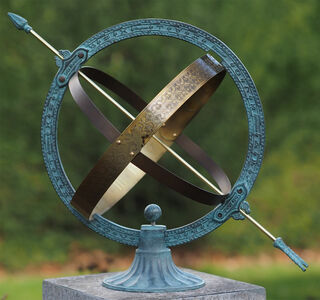 Sundial "Elegance" (without pedestal), bronze