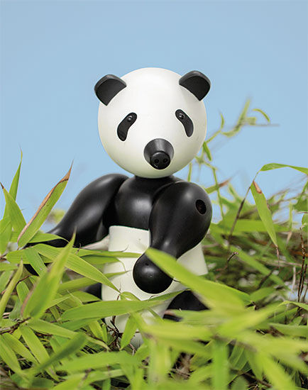 Träfigur "Panda" von Kay Bojesen