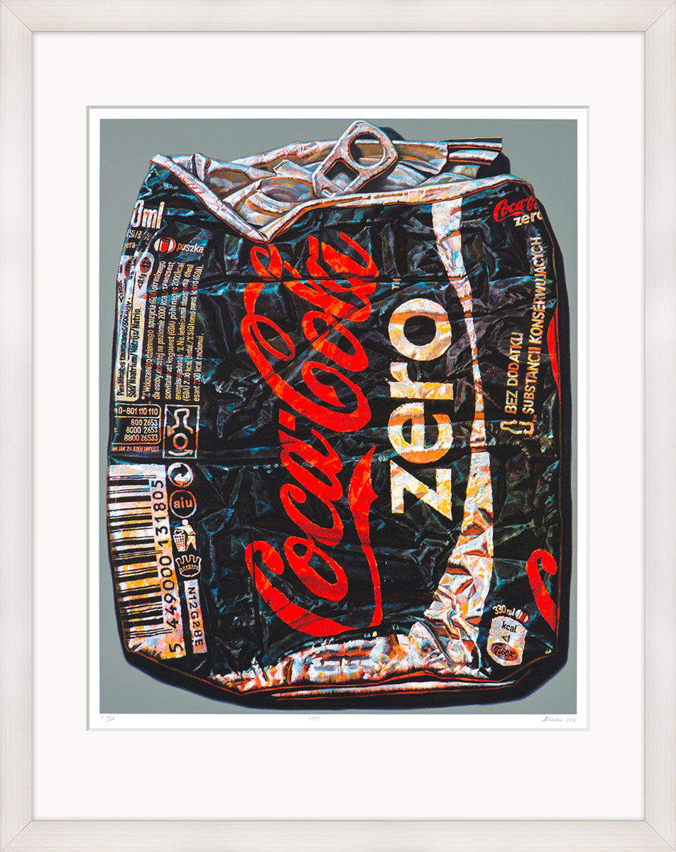 Picture "Zero" (2015), framed by Andrei Krioukov