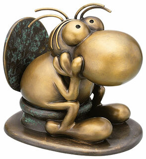 Sculpture "Think", bronze