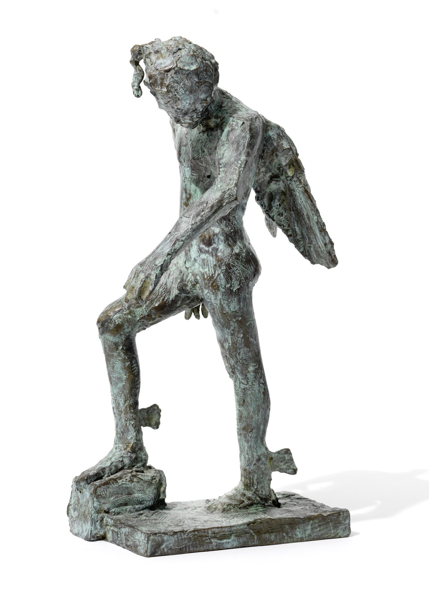 Sculpture "Kairos" (2017), bronze von Thomas Jastram