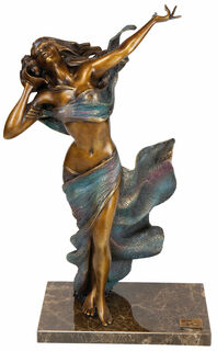 Skulptur "Havssymfoni", brons von Manel Vidal