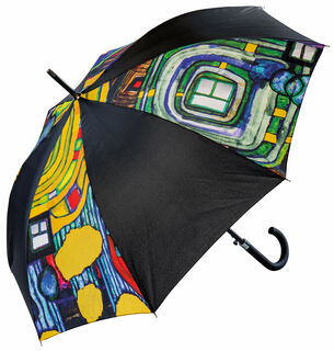 Stick umbrella "Raindrop Catcher" (attrapeur de gouttes de pluie)