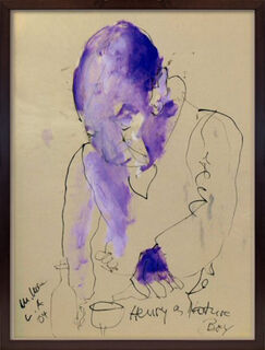 Bild "Henry Miller as nature" (2004) (Unikat)