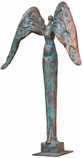 Skulptur "Ängel", brons von Manfred Reinhart