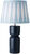 Bordlampe "Charcoal / Aqua Blue Elipse"