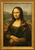 Bild "Mona Lisa (La Gioconda)" (ca 1503/05), inramad