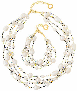Pearl jewellery set "Fiji"