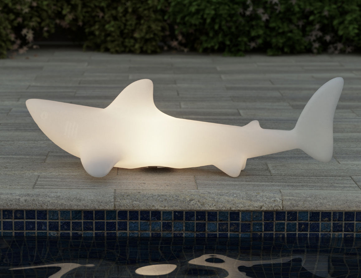 Kabellose LED-Designerlampe "BOBB - The Shark Lamp" (In- und Outdoor), dimmbar - Design Eva und Marke Newton von Goodnight Light