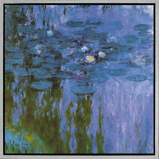 Bild "Seerosen II" (Nymphéas 1916-19), Gerahmt Von Claude Monet Kaufen ...