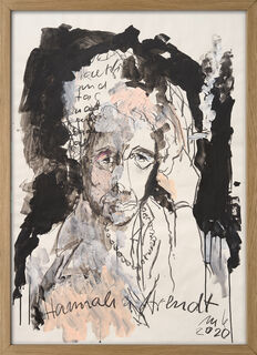 Picture "Hannah Arendt" (2020) (Unique piece)
