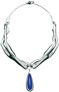 Collier "La Gioia", 925er-Sterlingsilber mit Lapislazuli