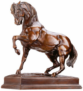 Sculptuur "Turks paard" (originele grootte), brons