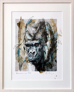 Bild "Gorilla_3.3" (2024) (Unikt verk)