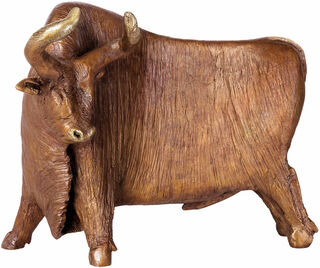Skulptur "Bull", bronze