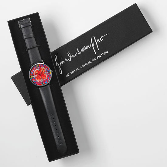 Konstnärens armbandsur "Skönhet är tidlös" von Friedensreich Hundertwasser