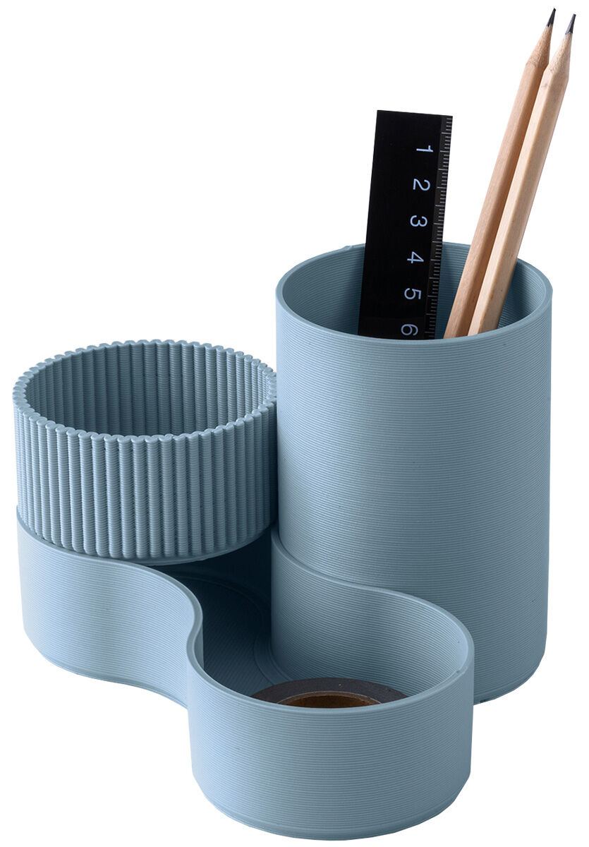 Organiser "bFRIENDS Desk Pot Soft Blue" (uden indhold) - Design Pearson Lloyd von Bene