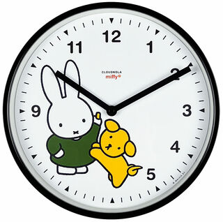 Wanduhr "Miffy and Snufy"