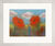 Picture "Poppy Poetry" (Original / Unique piece), framed