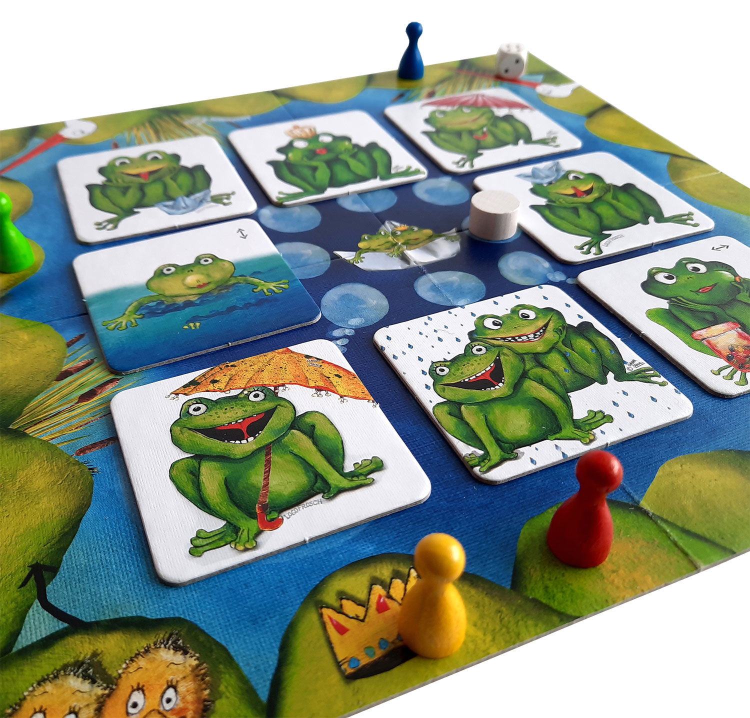 Card/board game "Logofrosch Game" (for children aged 4 years and up) by Logofrosch