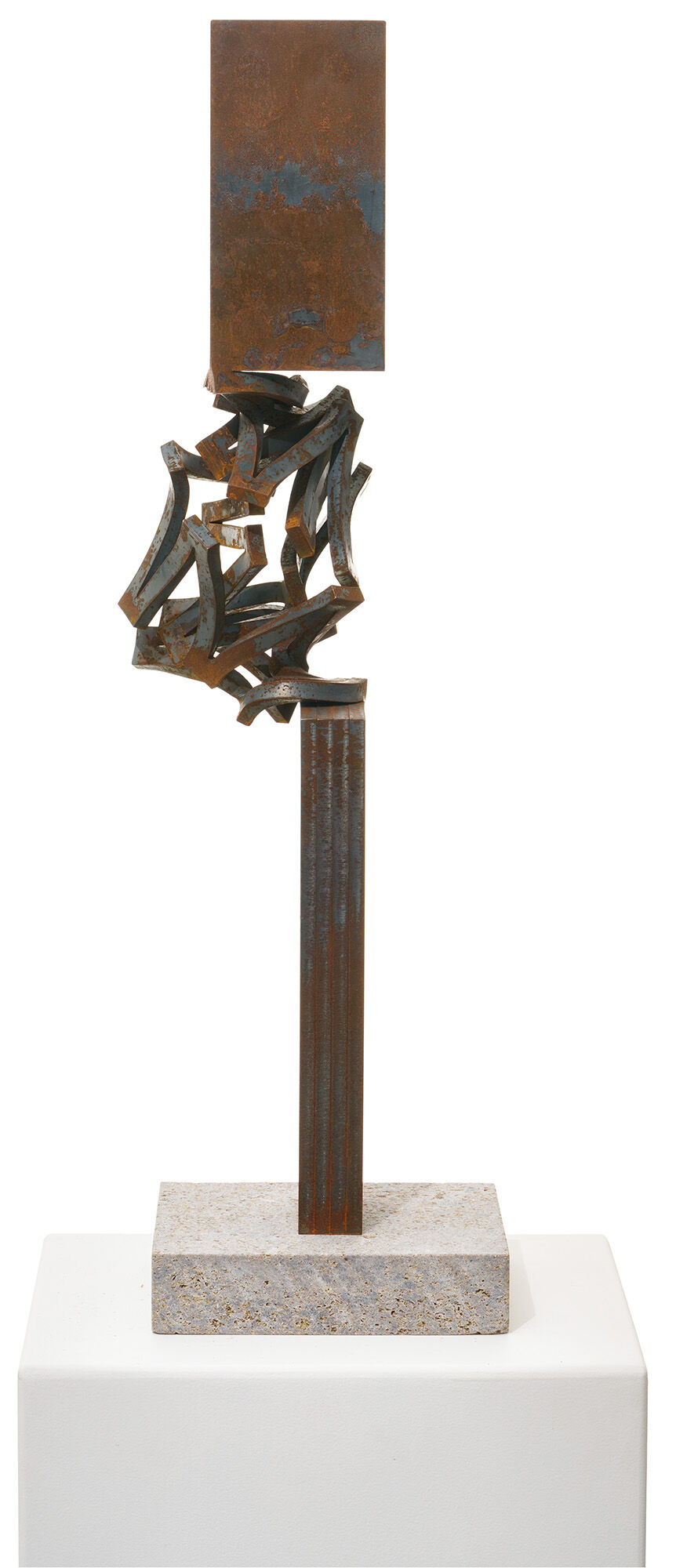 Skulptur "Rotation II (Rost)" (2022) (Unikt verk) von Thomas Röthel