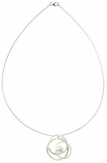 Halsband "Serpentine" med pärla