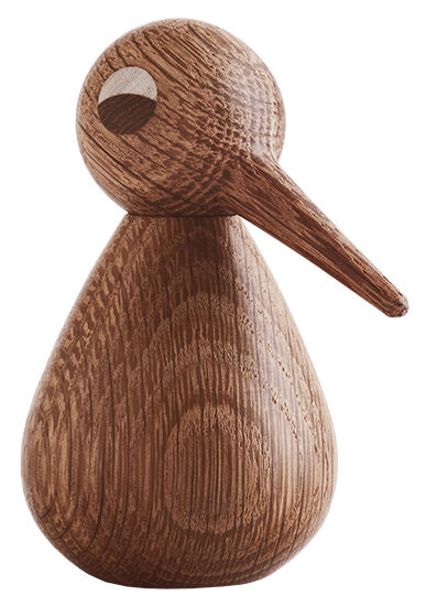 Træfigur "Bird Dark Brown" (stor, højde 12 cm) - Design Christian Vedel von ArchitectMade