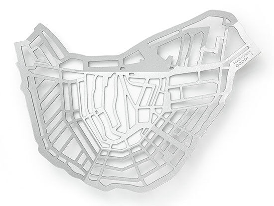 Skål "Metrobowl Amsterdam" von Frederik Roijé Design