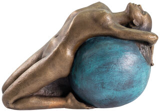 Skulptur "Letting Go", brons
