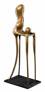 Skulptur "Chairman", Bronze