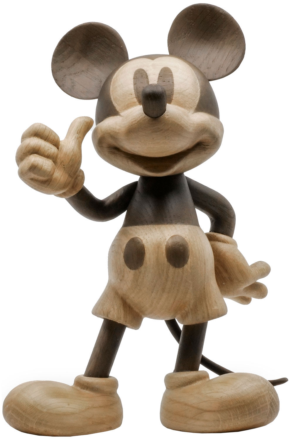 Houten figuur "Mickey Mouse" (kleine versie) - Ontwerp Jakob Burgso cstorm-arsmundi-base.detail.by-artist Boyhood & Disney