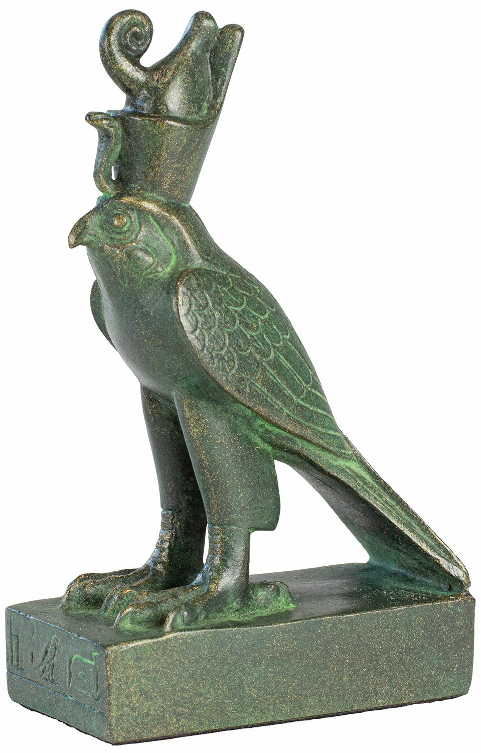 Skulptur "Horus Falcon", gjuten