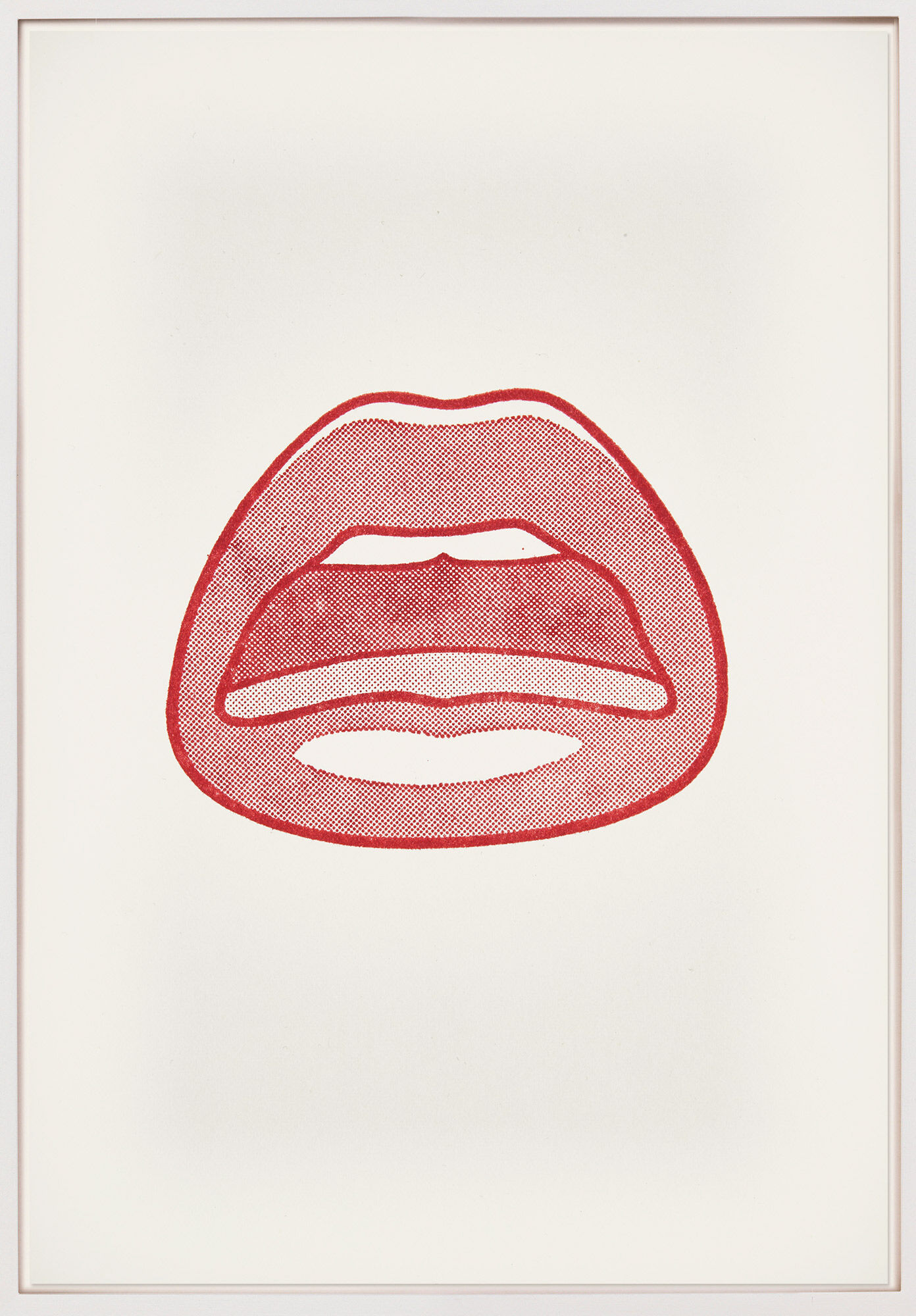 Billede "Rubber Stamp Print" (1967) von Tom Wesselmann