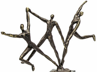 Skulptur "Dynamiskt team" von Gerard