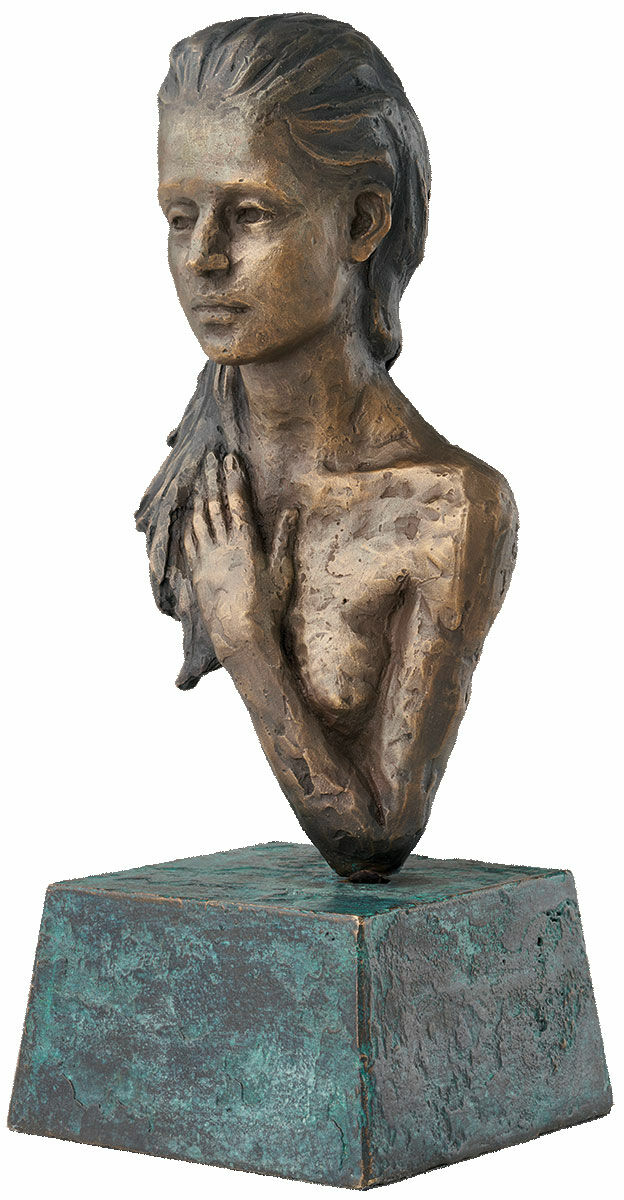 Skulptur "Taking a Break", brons von Sorina von Keyserling