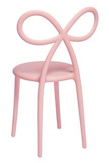 Design stoel "Ribbon Chair", roze versie - Ontwerp Nika Zupanc cstorm-arsmundi-base.detail.by-artist Qeeboo