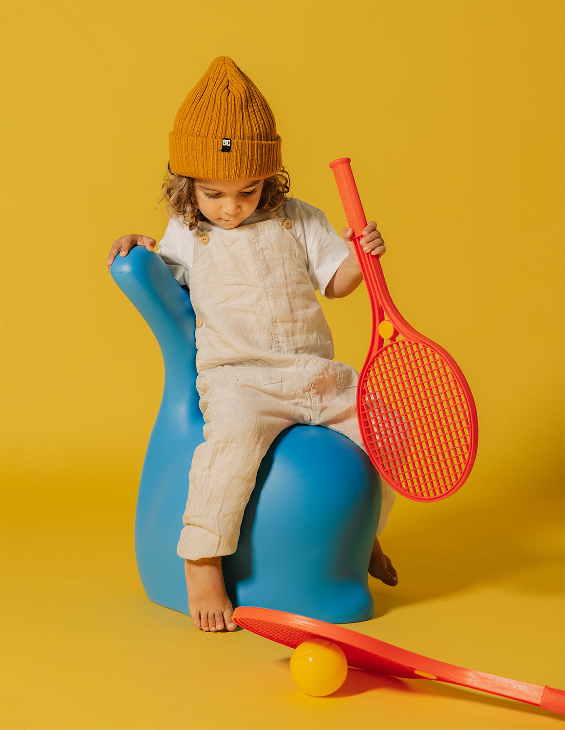 Hocker "Whale Chair" (für Kinder ab 4 Jahren), blaue Version von Werkwaardig