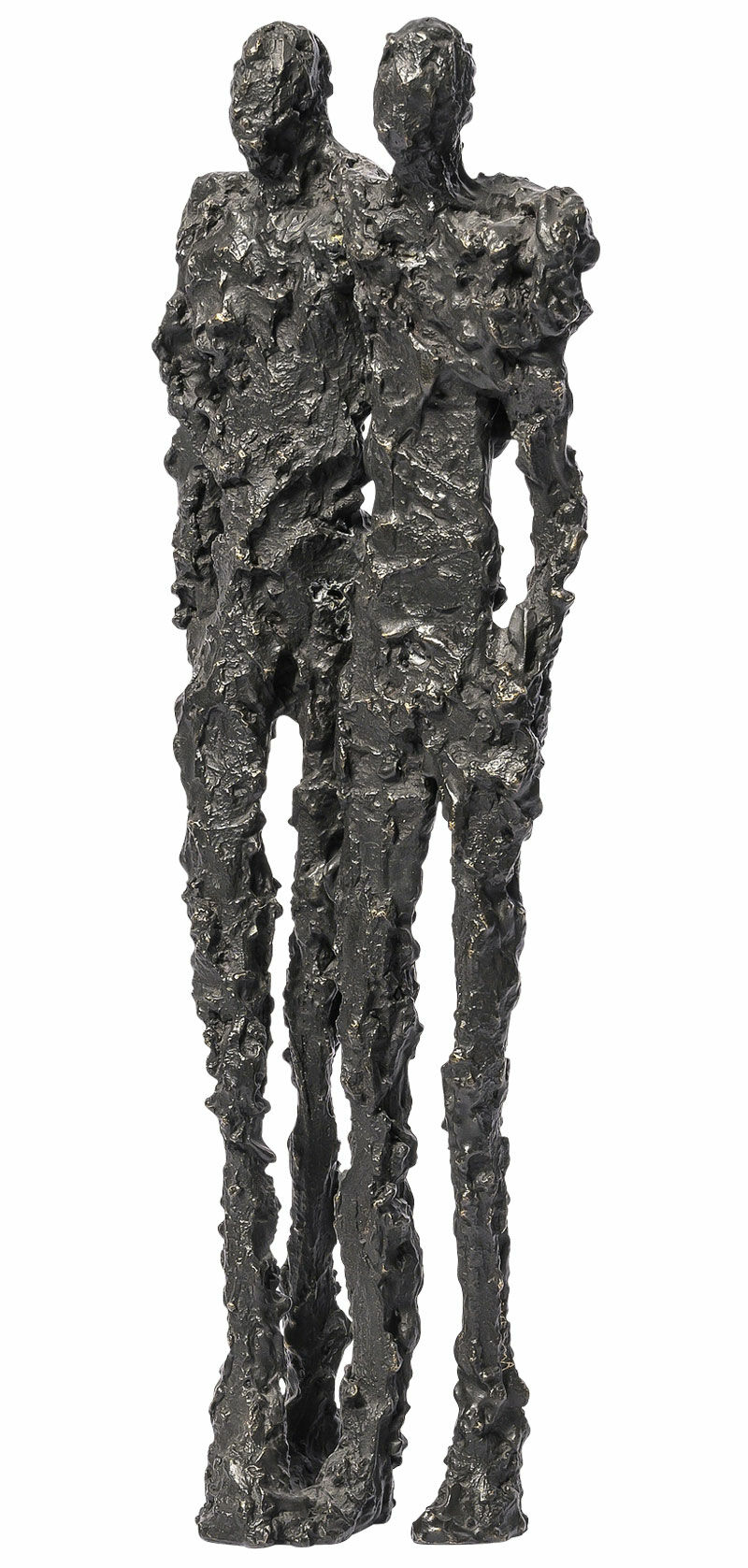 Skulptur "Att omfamna", brons von Ann Vrielinck