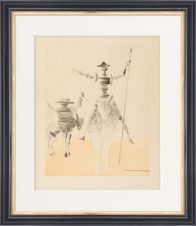 Bild "Don Quichotte et Sancho Pança" (1980)