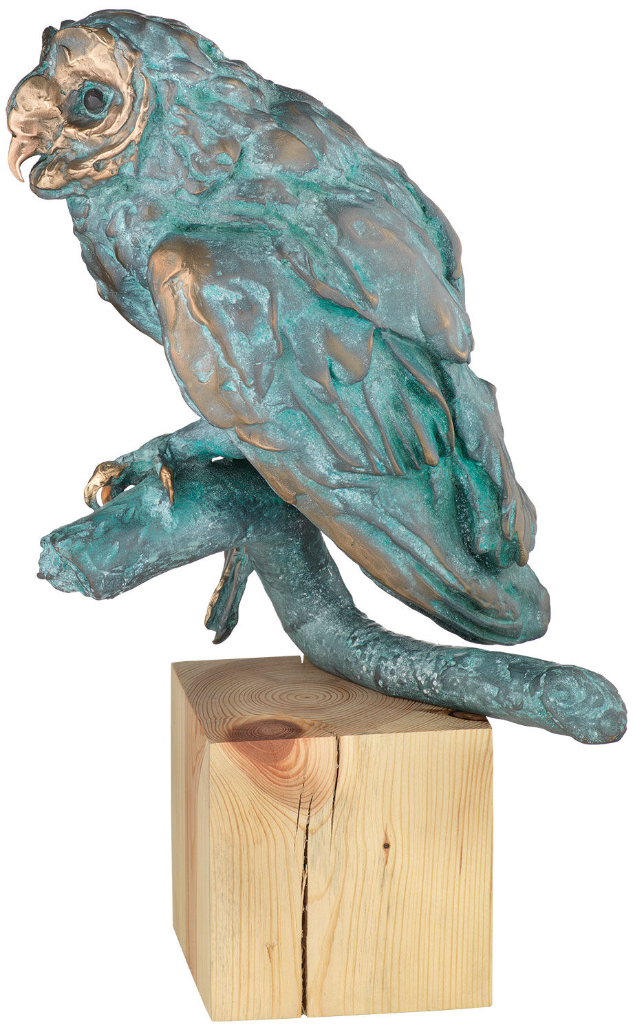 Sculptuur "Uil", brons cstorm-arsmundi-base.detail.by-artist Kristin Kolb