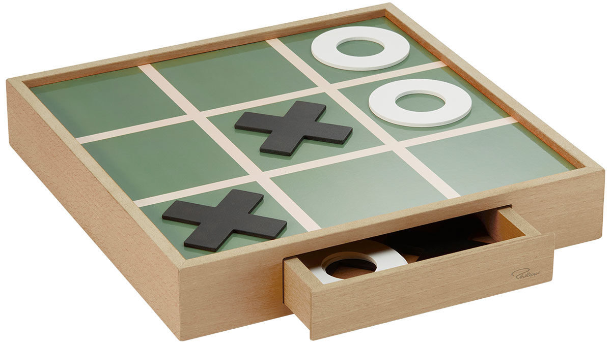 Reversible game "Backgammon / Tic-Tac-Toe" by Philippi