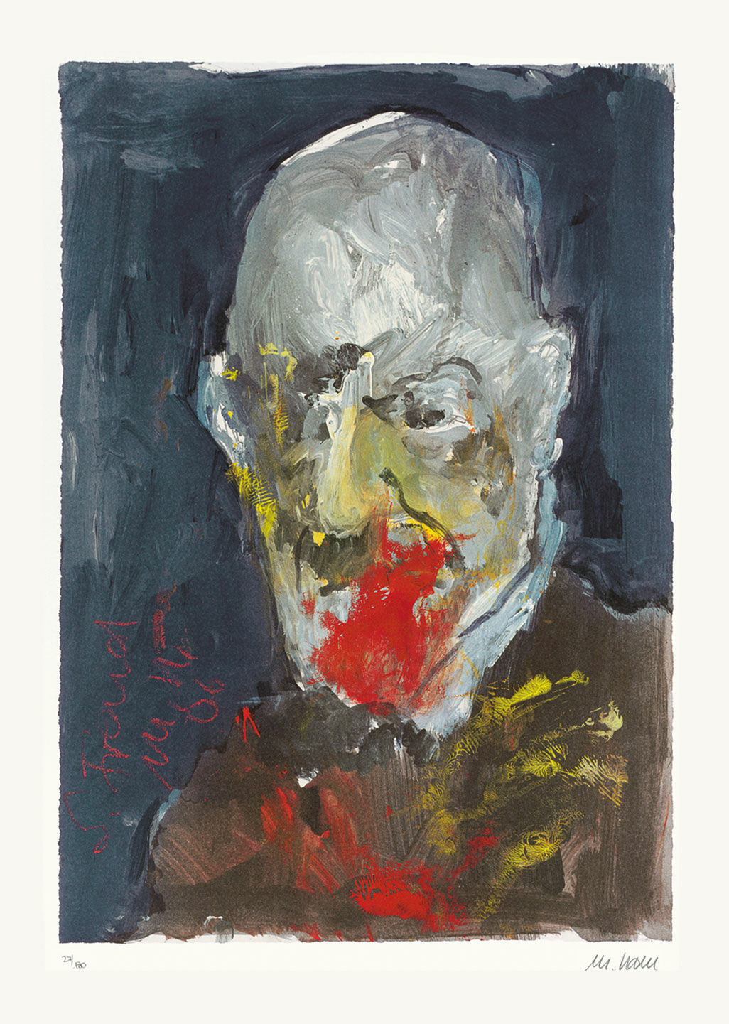 Bild "Sigmund Freud" (2006), ungerahmt von Armin Mueller-Stahl
