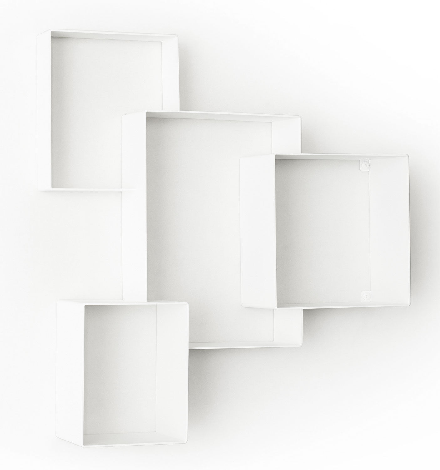 Wall shelf "Cloud Cabinet", white version by Frederik Roijé Design