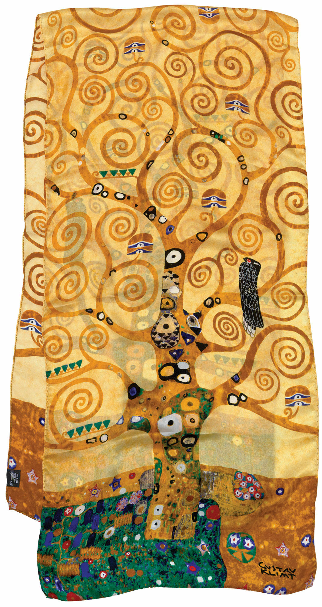 Sidenhalsduk "Livets träd" von Gustav Klimt