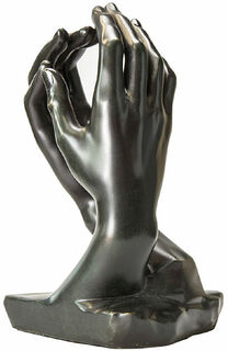 Skulptur "Katedralen" (1908), version i brons von Auguste Rodin